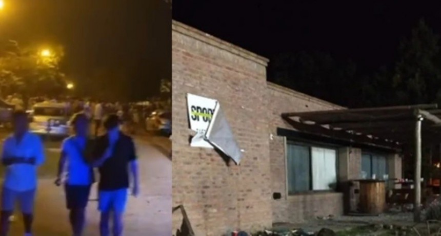 Fraude en fiesta de Año Nuevo en Roldán: jóvenes estafados, desalojados y destrozos
