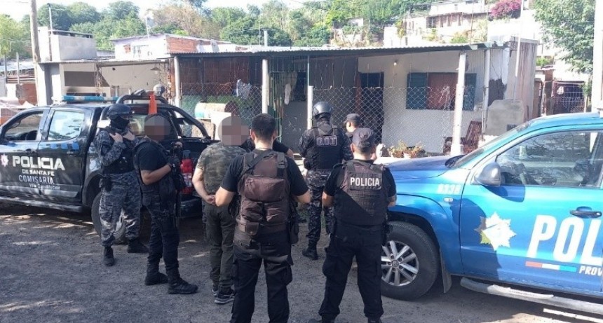 Recapturan a un evadido de la comisaría 5ª durante operativo por extorsiones