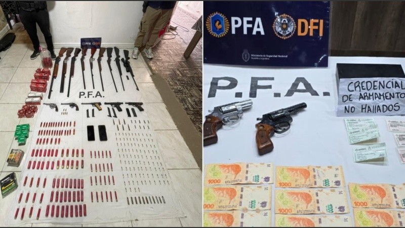 Investigan red de venta ilegal de armas compradas legalmente: tres detenidos en Rosario y Ca&ntilde;ada de G&oacute;mez