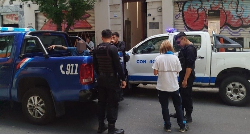 Detuvieron en el centro a un cuidacoches acusado de agredir a una comerciante