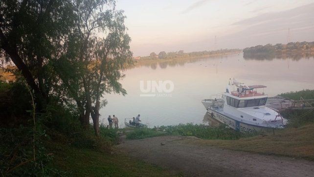 Hallaron un cuerpo en el riacho Santa Fe y sospechan que se trata de un hombre desaparecido