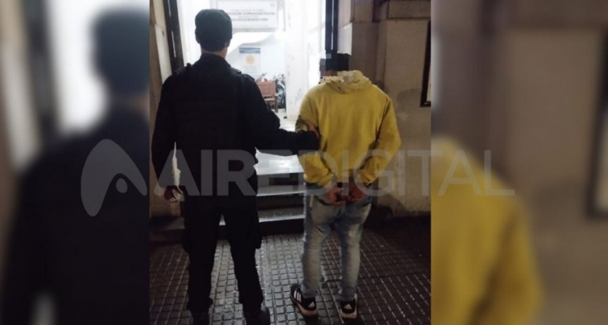 Santa Fe: Cayó un prófugo tras amenazar con un cuchillo a su pareja