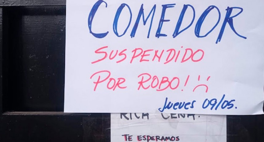 Comedor comunitario en barrio Tablada es saqueado: 
