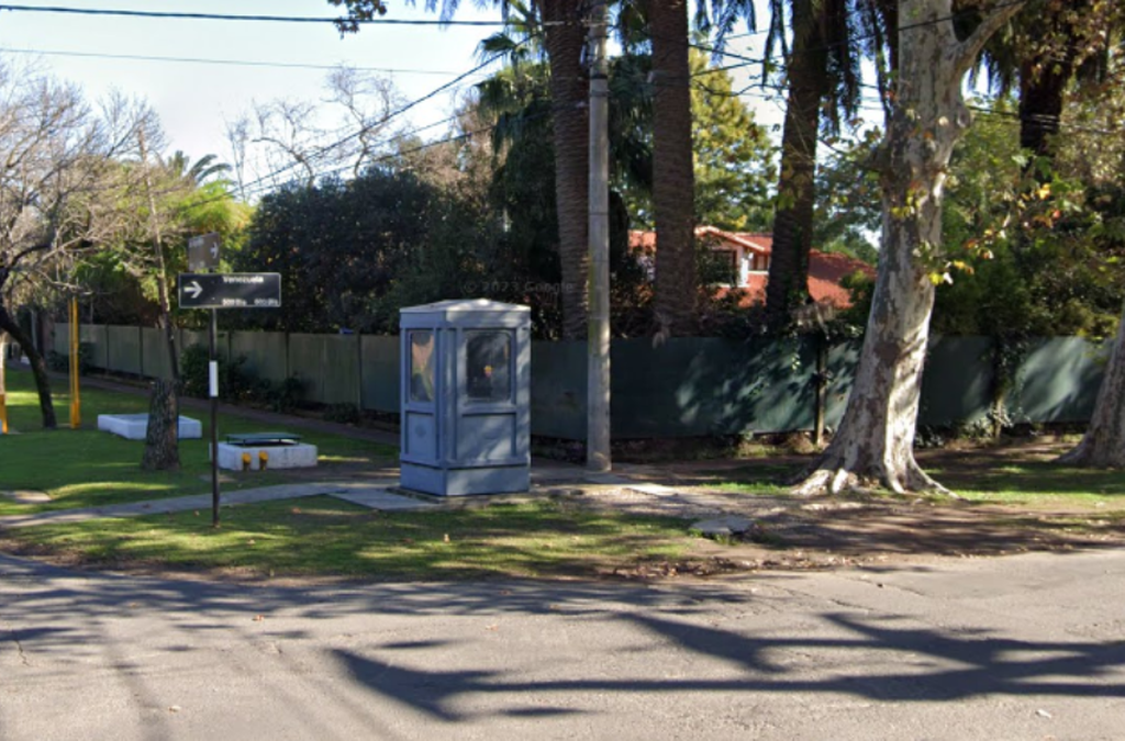 Ataque a tiros contra una garita de seguridad en Fisherton