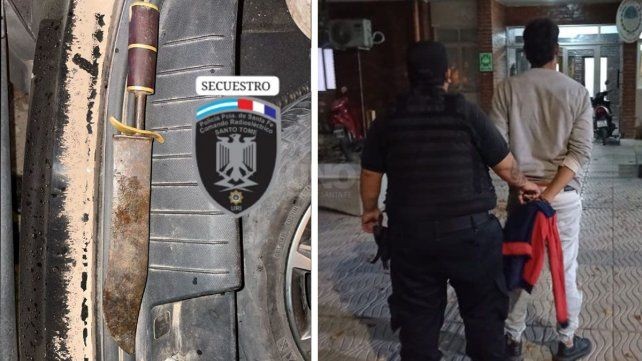 Santo Tomé: Intentó incendiar su casa con su familia adentro y fue detenido