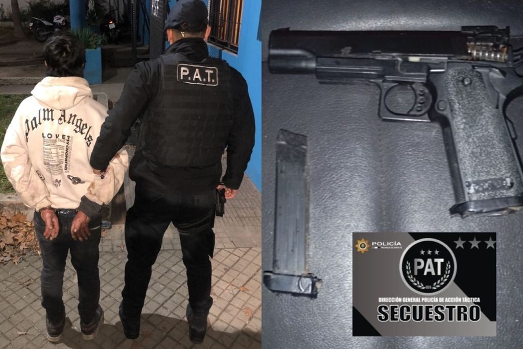 Cayó un joven que robó una heladería con una pistola de utilería en la zona sur