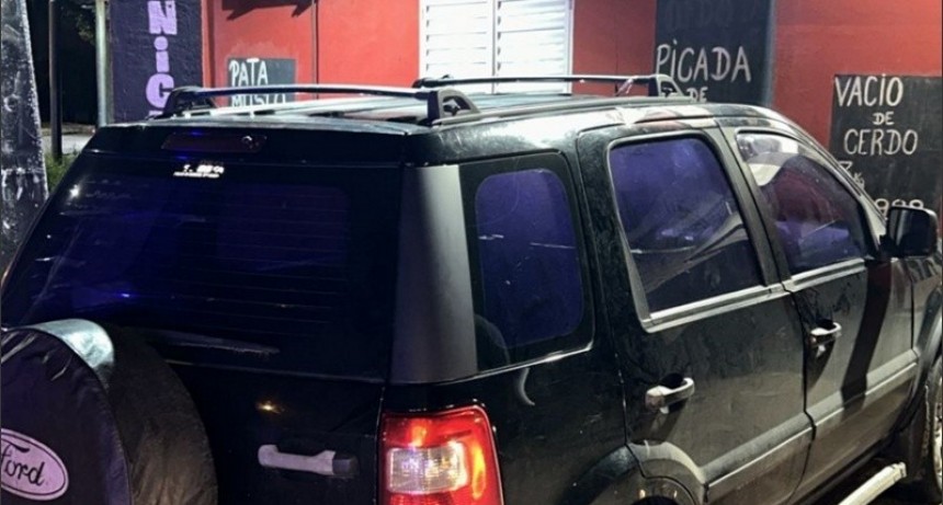 Asaltaron a un chofer de Didi en barrio Azcuénaga y la Policía recuperó su camioneta en pocos minutos