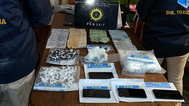 Detienen a una mujer con 119 dosis de cocaína en Concordia