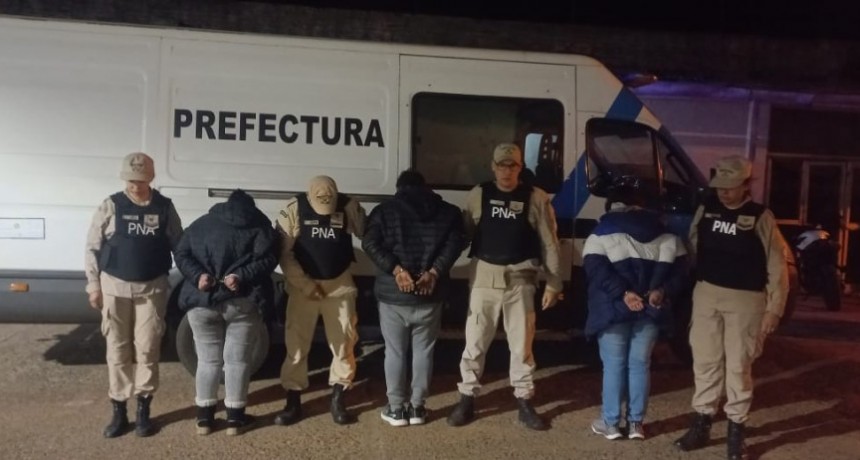 Prefectura realizó cuatro allanamientos en Corrientes: hay tres detenidos