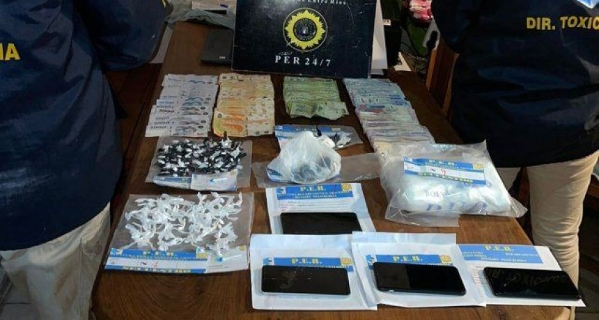 Detienen a una mujer con 119 dosis de cocaína en Concordia