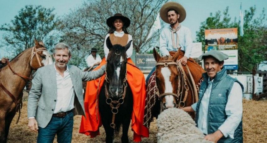 Frigerio anunció medidas para el agro y recogió elogios al ser comparado con Bordet