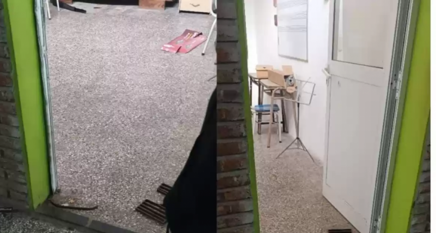 Robo en escuela de Granadero Baigorria: se llevaron instrumentos de la orquesta escolar