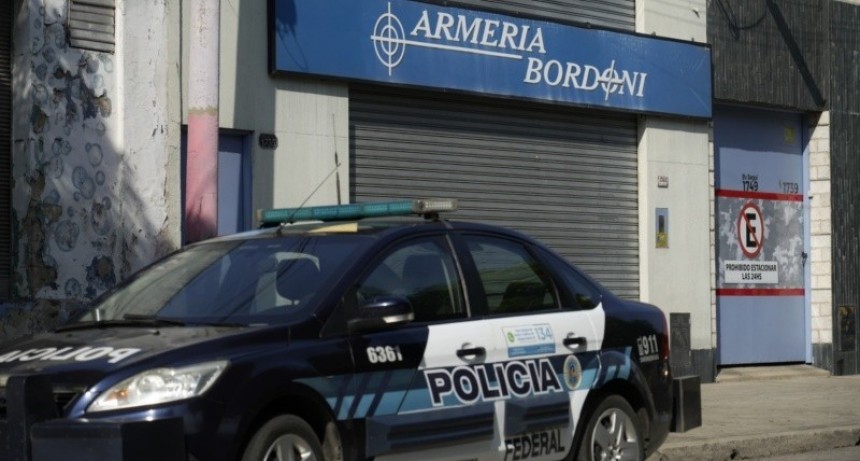 Tráfico de armas en Rosario: siete detenidos y una armería allanada