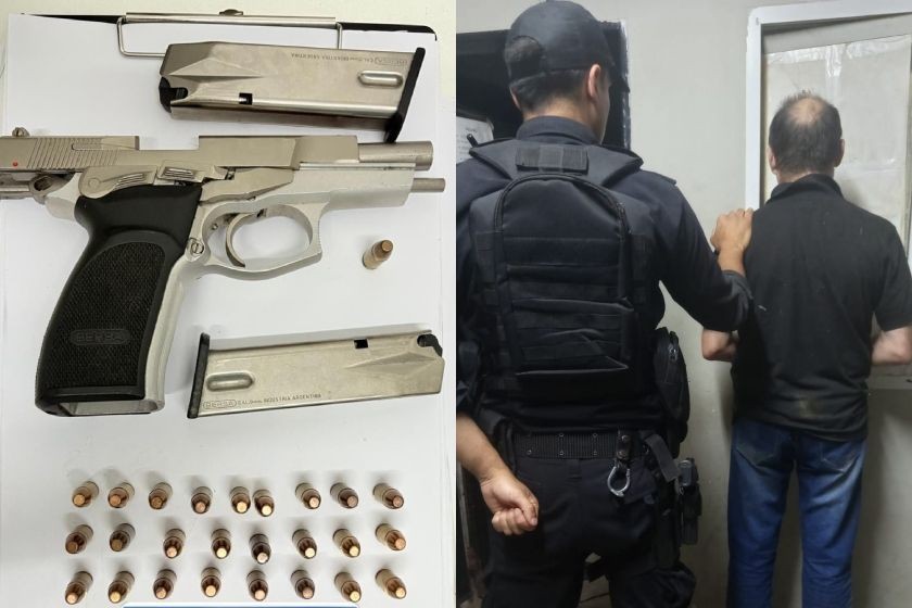 Detuvieron a un hombre armado tras amenazar a vecinos en Granadero Baigorria