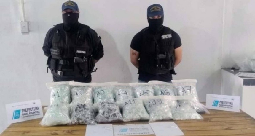 Puerto San Martín: Secuestran más de seis mil dosis de cocaína