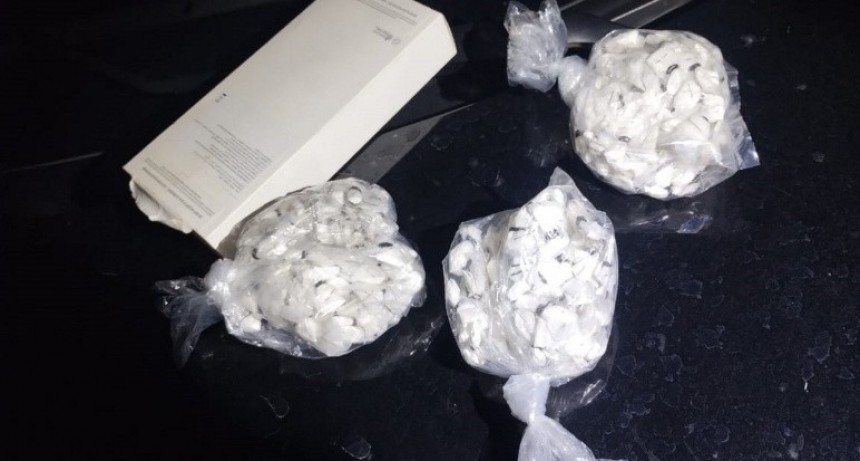 Detienen a dos personas con 380 dosis de cocaína en zona sudoeste