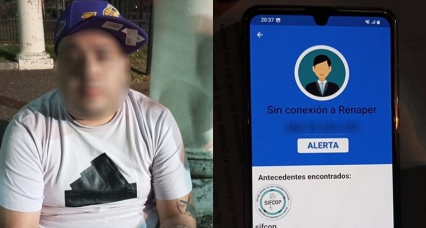 Bajo pedido de captura por abuso sexual, fue a ver a Newell's y quedó detenido