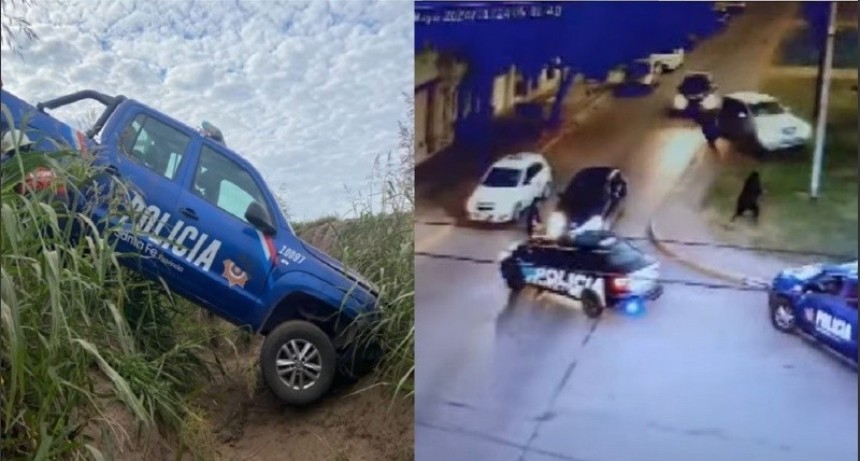 Persecución de 60 kilómetros por joven alcoholizado deja cinco policías heridos en Casilda