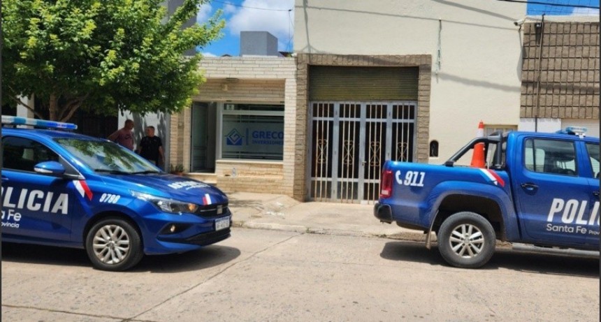 San José de la Esquina: En violento intento de robo en una inmobiliaria, disparan al dueño en la cabeza
