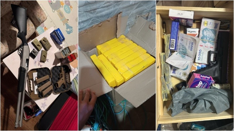 Golpe a una red narco que abastecía al Gran Rosario: 13 detenidos y más de 50 kilos de cocaína secuestrados