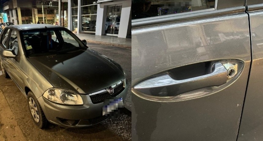 Detienen a tres sospechosos por robo a autos en el centro y barrio Abasto